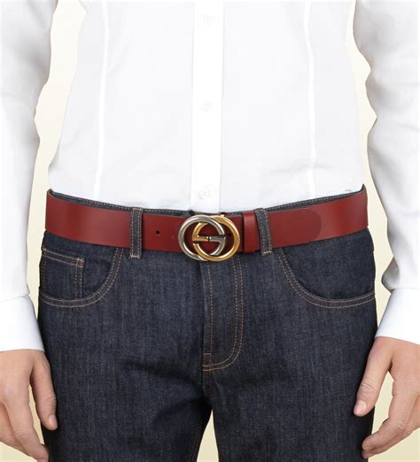 all red gucci belt men's|authentic gucci belt men.